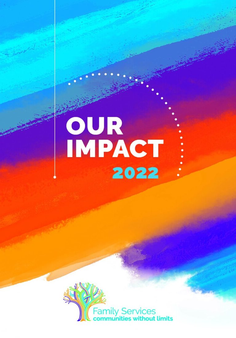 Family Services Impact Report 2022 Cover