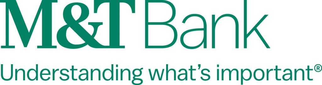M&T Bank Green Logo, tagline "understanding what's important"